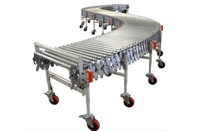 Like New Gravity Roller Expandable Flex Conveyor